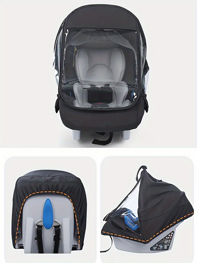 stroller cover carrier basket cover portable stroller carrier basket rain cover stroller eva cover car seat cover details 3