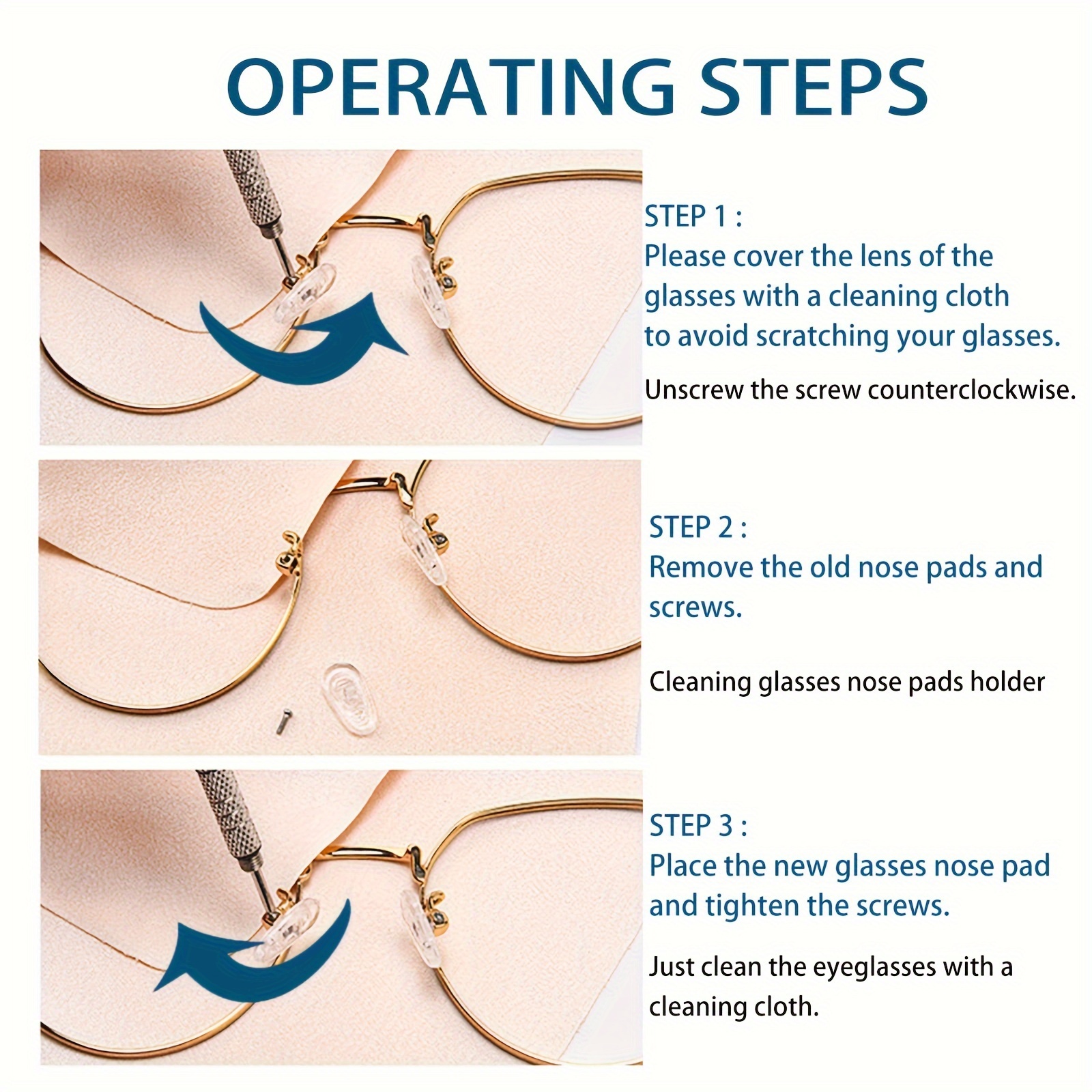 A Complete Guide on How to Replace Nose Pads on Glasses – SOJOS