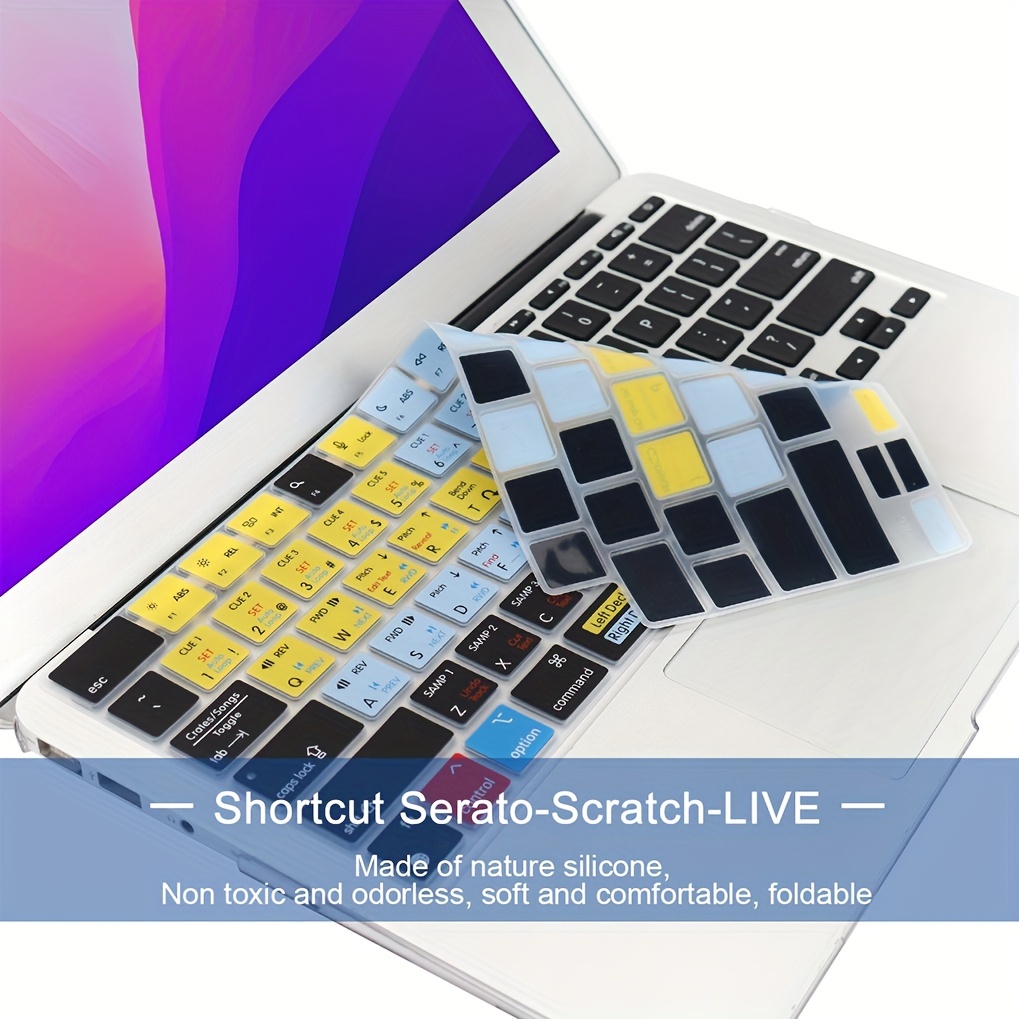 Premium Slim Keyboard Case Macbook Air 2022 2021 2020 Model - Temu