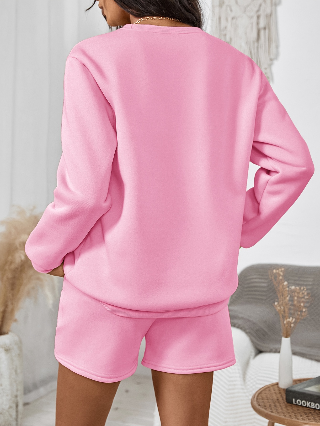 Blusa De Moletom Victorias Secret Pink Com Aplicação Strass