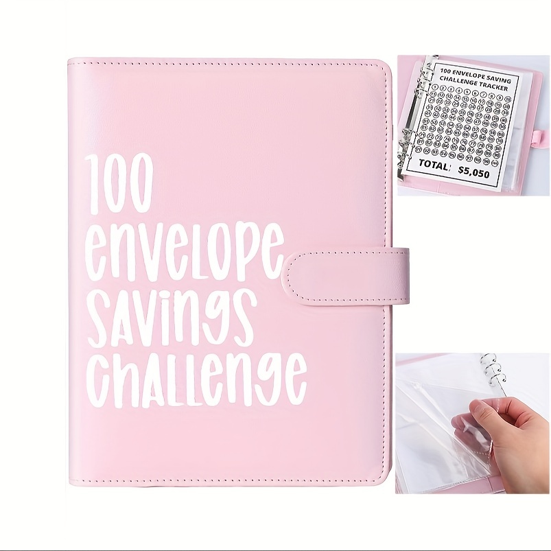 100 Envelope Challenge Box Set Money Saving Envelopes With Storage Box  Innovative Approach Creative Gift For Budgeting Planners - AliExpress