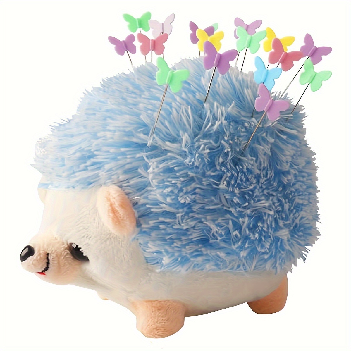 Hedgehog Pin Cushion Candy Color Cute Plush - Temu