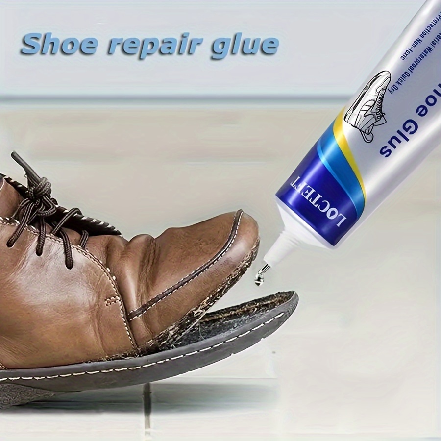 Pegamento autoadhesivo para zapatos, reparación de zapatos impermeable,  pegamento fuerte para zapatos, suela de tacón fuerte para fijación,  pegamento