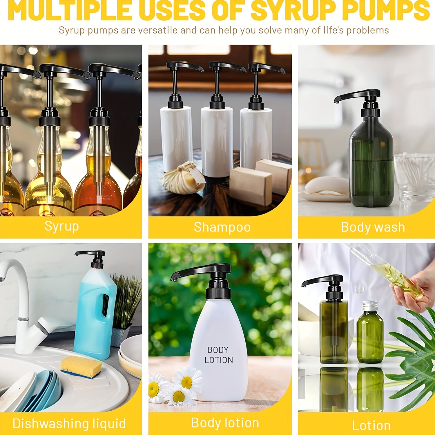 Syrup Pumps Coffee Syrup Dispenser Pump Flavor Syrup Pump - Temu