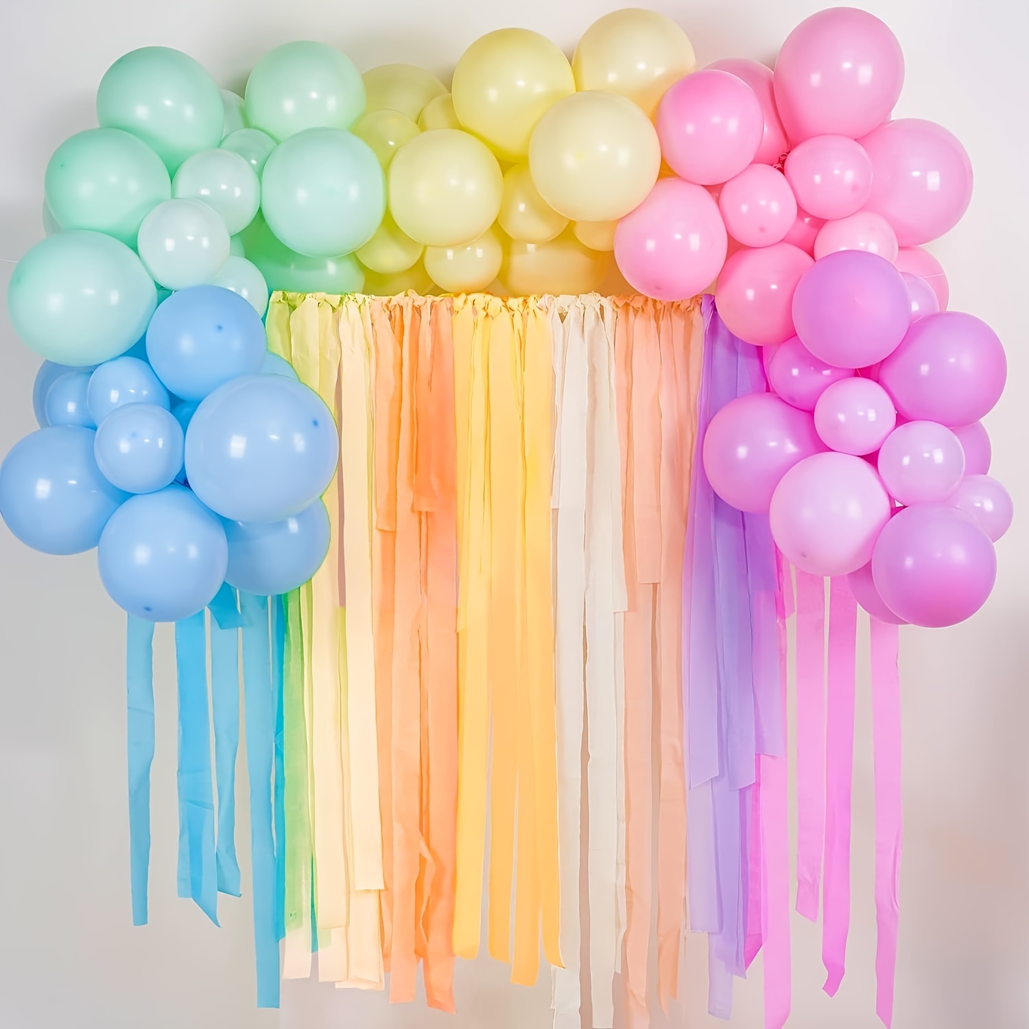 Rainbow Party Streamers