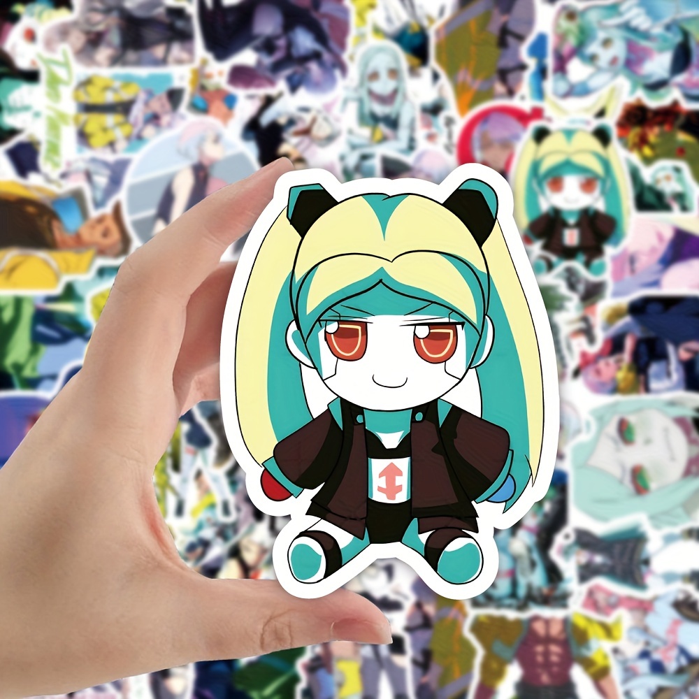 Cheap 50 Cartoon Hatsune Miku Graffiti Stickers Luggage Laptop Motorcycle  Car Decorative Stickers