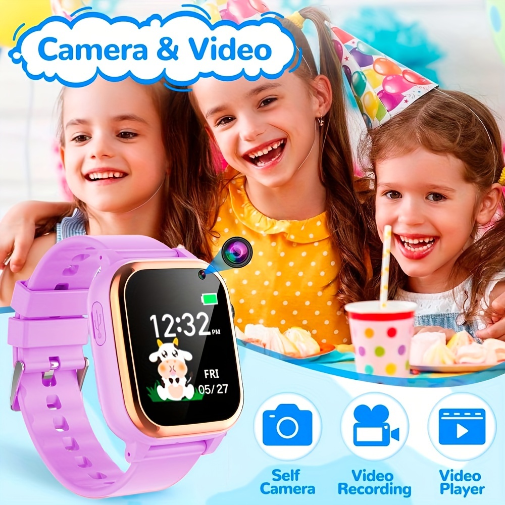 2023 Nuovo aggiornamento Smart Watch per bambini che imparano giocattoli  educativi regalo per ragazzi e ragazze 3-12 anni con 10 giochi di  apprendimento Wallpaper Camera Video Mus
