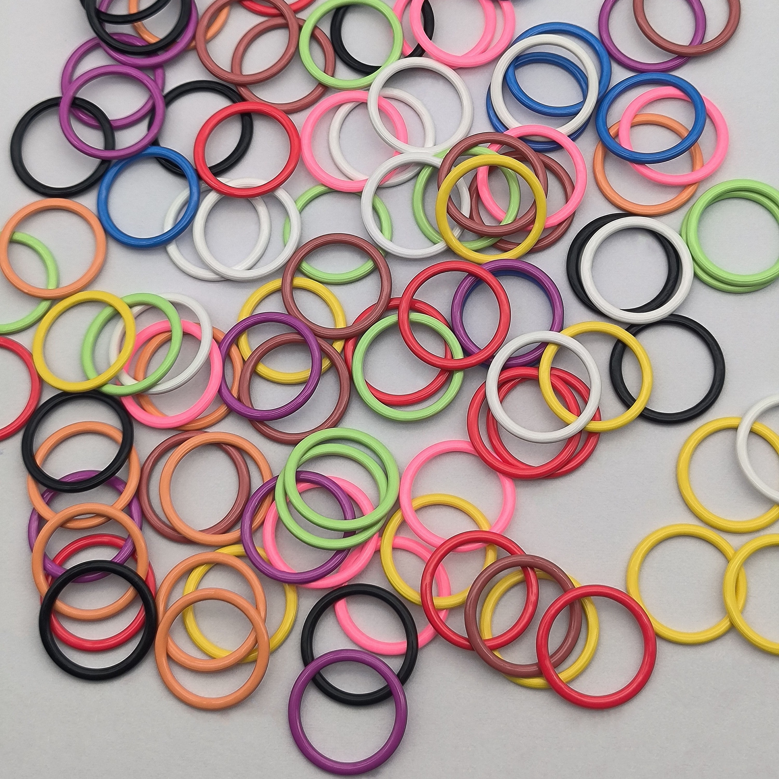 LMDZ 150/100/104 Pcs Locking Stitch Markers Colorful Plastic
