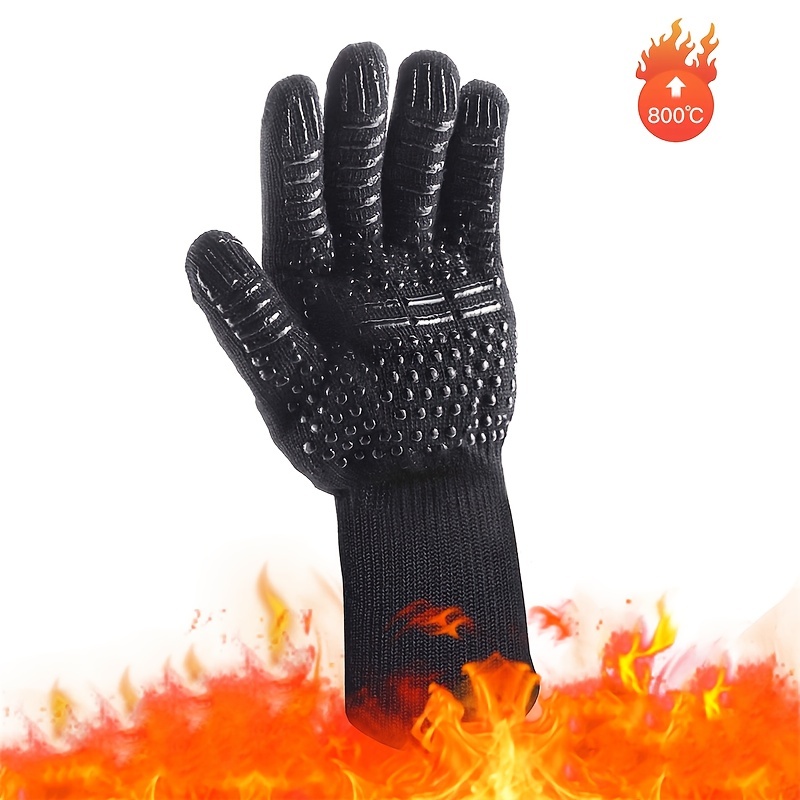 Silicone Oven Mitts Heat Resistant Gloves