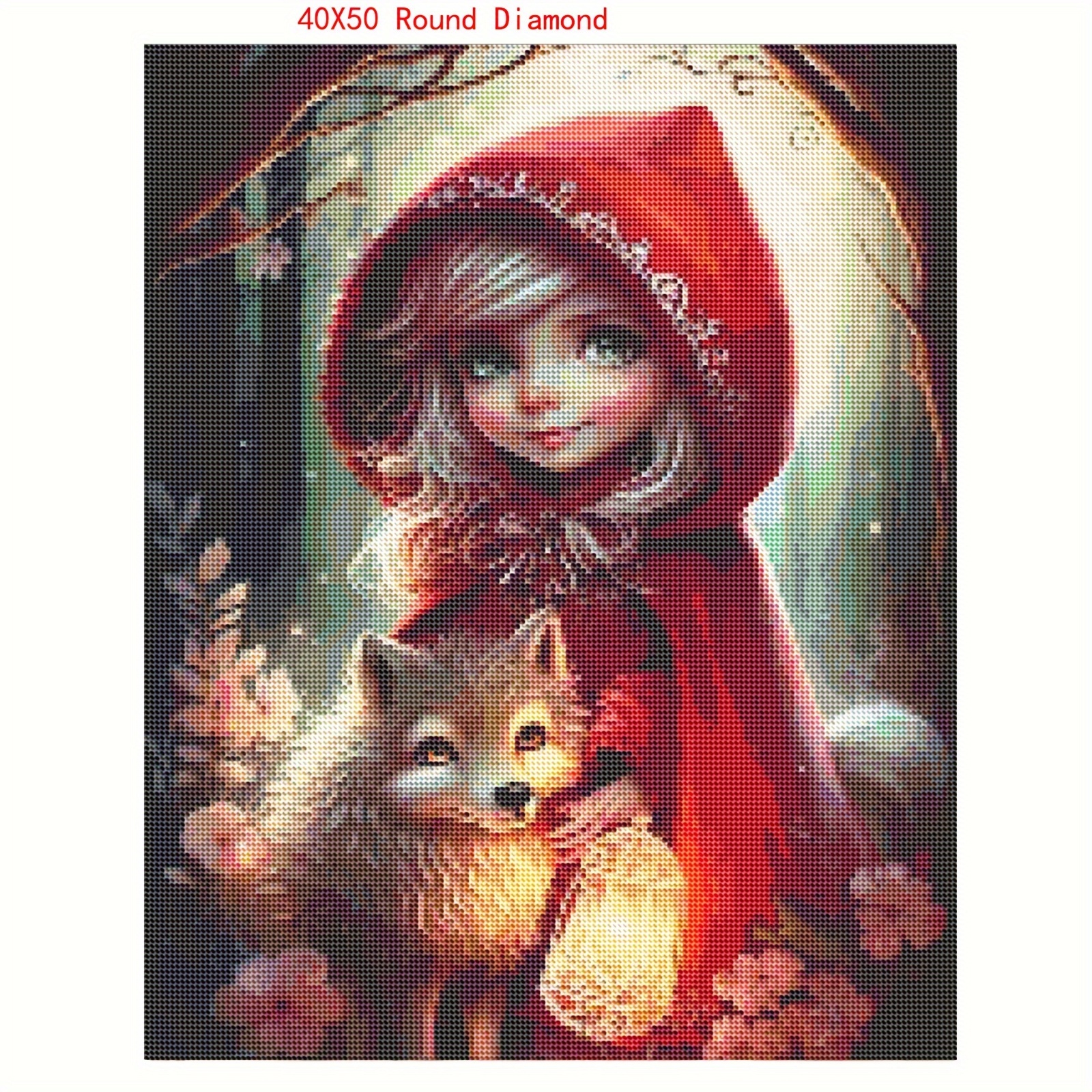 Cheap 5D DIY Diamond Painting Winter Snow Scenery Full Square Diamond  Handicraft Home Decoration Gift Cross Stitch Kit Mosaic Pattern