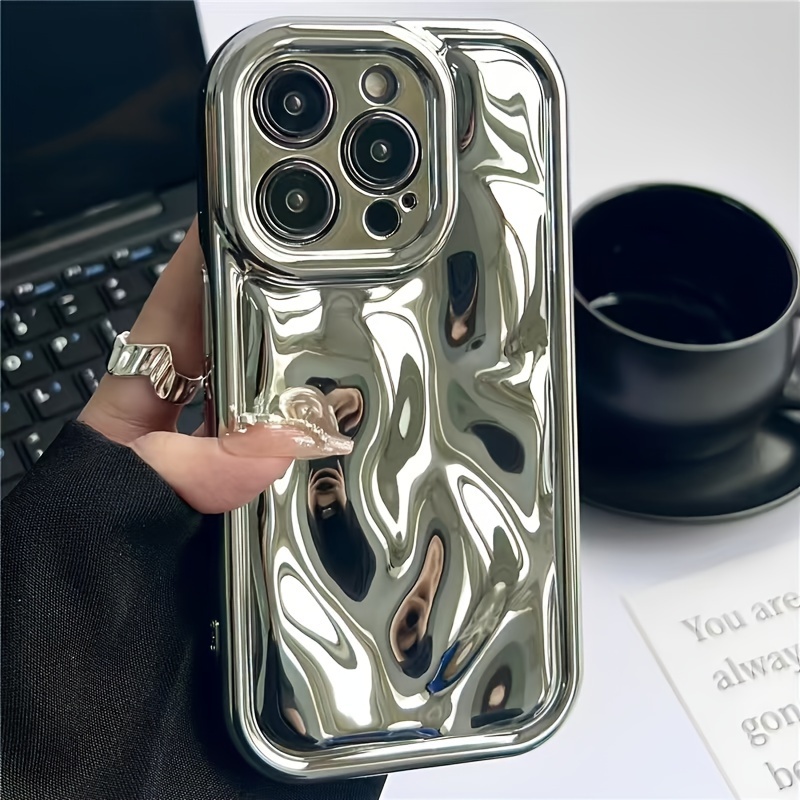 

Electroplated Meteorite Protection Phone Case For 15, 14, 13, 12, 11 Pro Max Pro Se 2020 X Xr Xs Xsmax 8, 7 Plus