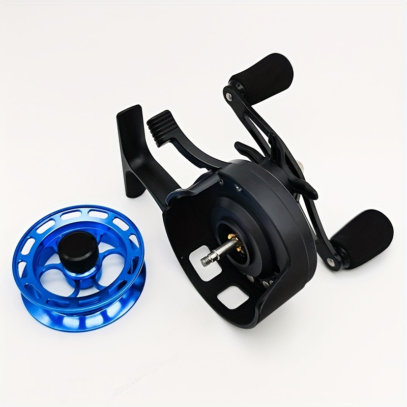 Left Hand Ice Fishing Reel Star Drag Double Sealed Precision - Temu