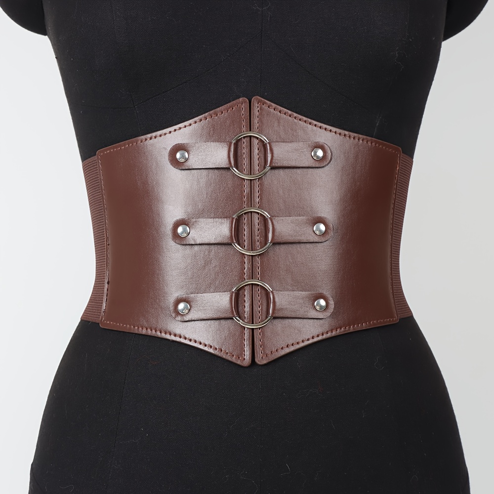 Leather Belt Corsets for Women Vintage Viking Pirate Gothic Medieval  Steampunk Waistband Waist Girdle Halloween Costumes Cosplay - AliExpress