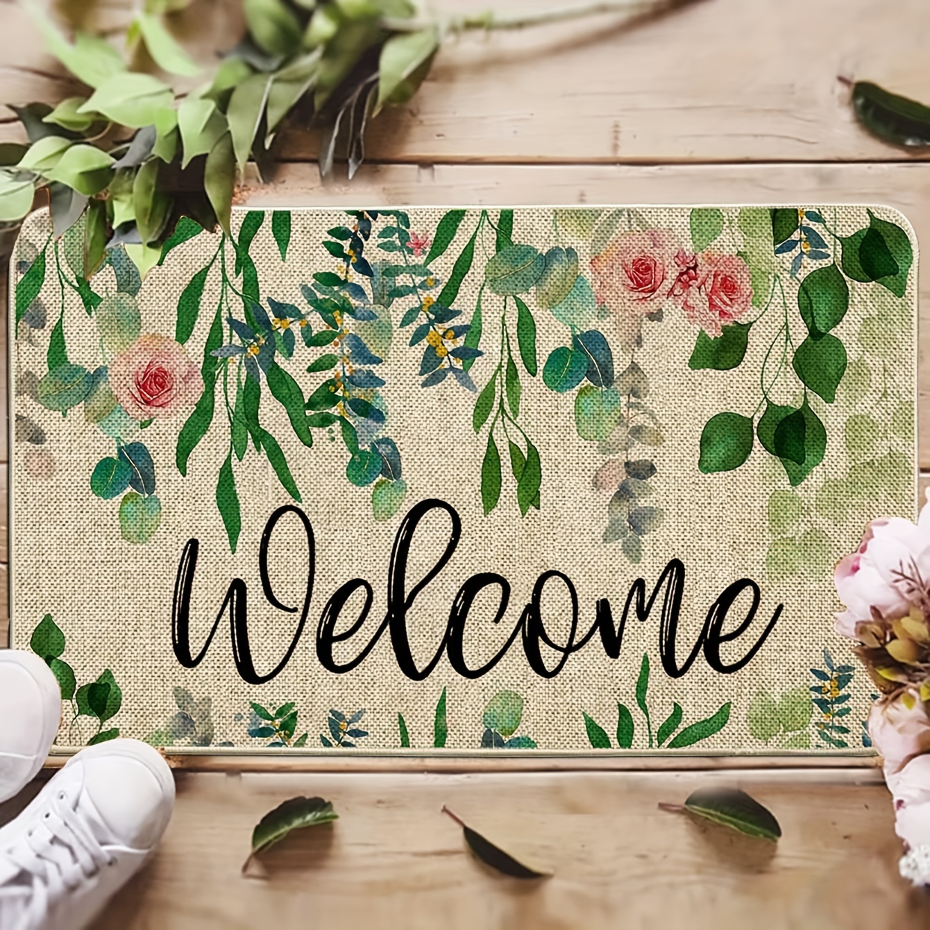 Colorful Bird Branch Square Door Mat Indoor Entrance, Tree Birds Animal Non  Slip Absorbent Doormats, Wear Resistant Floor Mats Area Rugs For Home  Kitchen Patio, Thanksgiving Christmas Home Decor - Temu