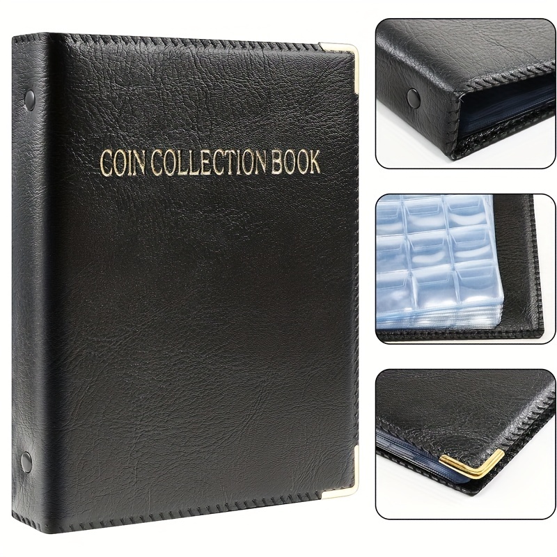 240 ALBUM MONETE Libro Monete Collezione Cartelle Tasche Collezionista  Tascabile - Shopping.com