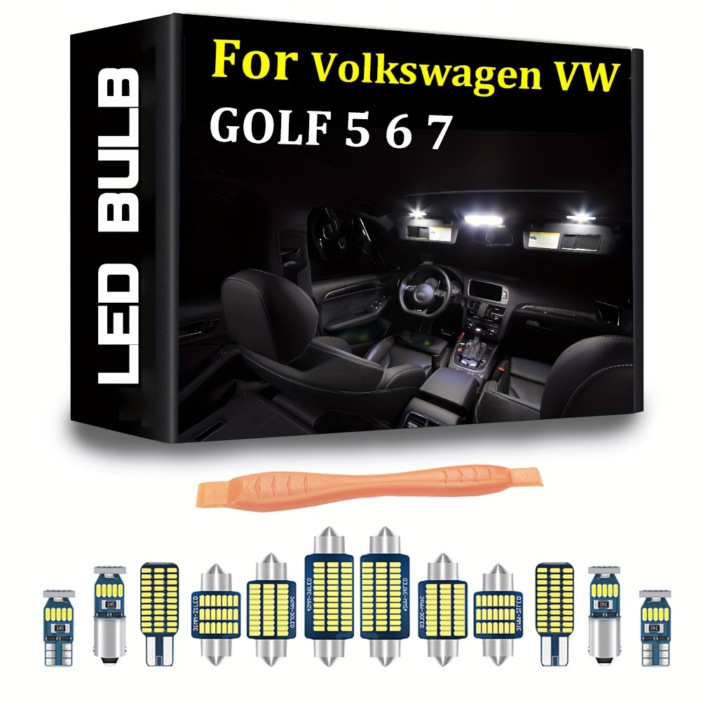 Pour VW GOLF 5 6 7 MK5 MK6 MK7 Accessoires Voiture Intérieur LED
