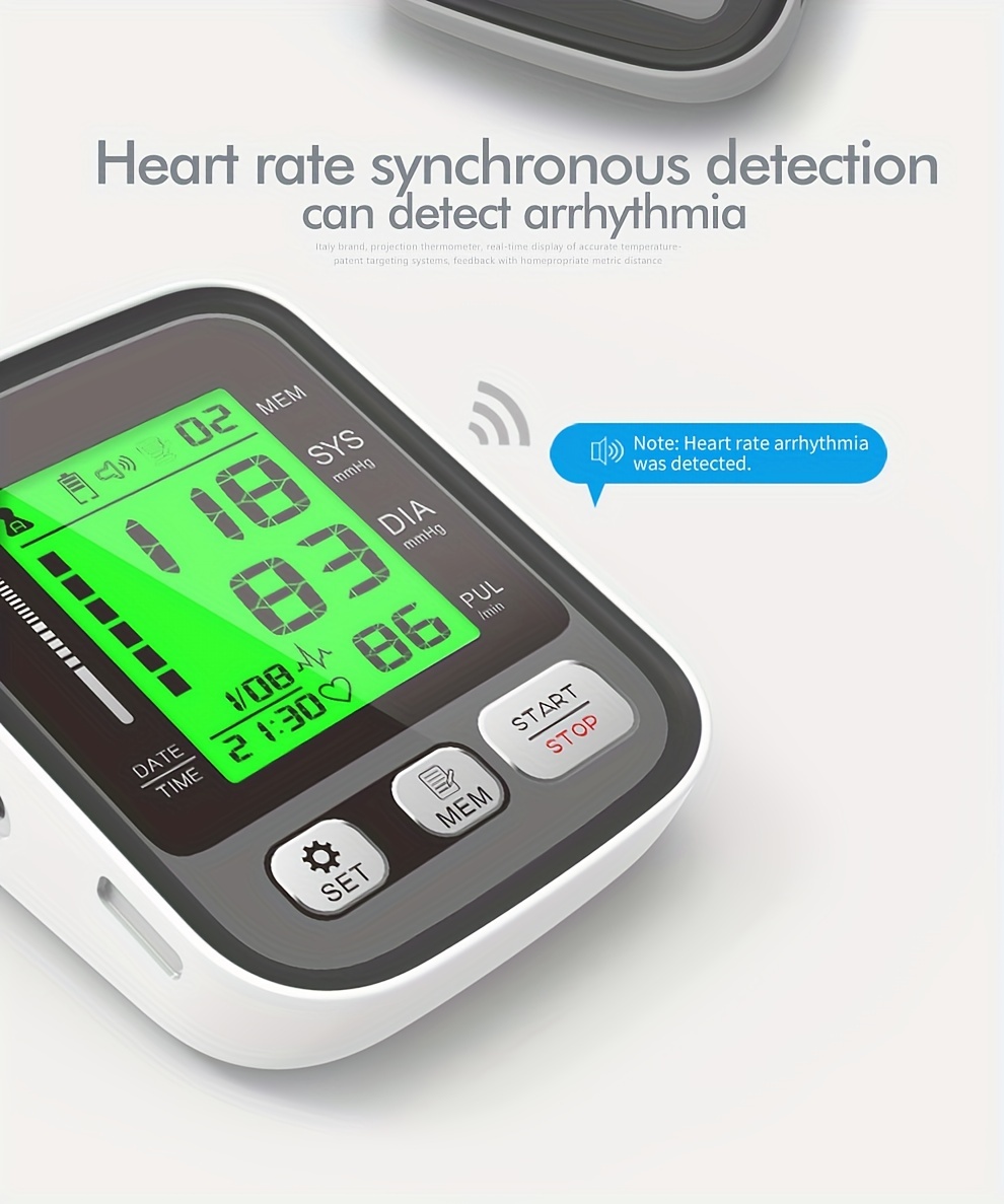 Automatic Electronic Sphygmomanometer Household Blood - Temu