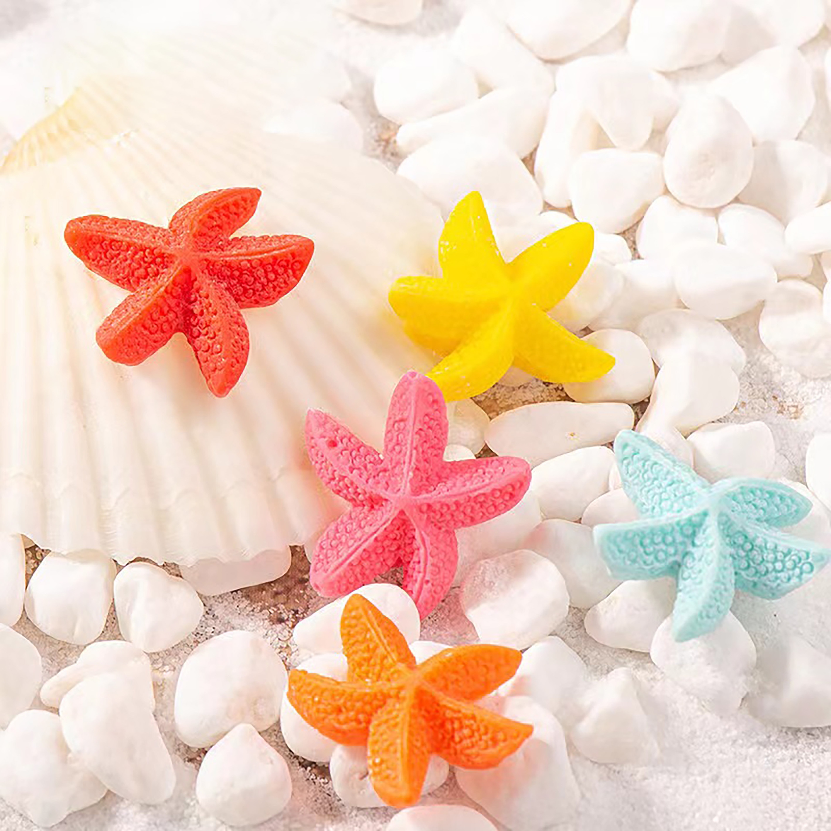 Starfish Resin Crafts Micro Landscape Ornaments For Decoration - Temu