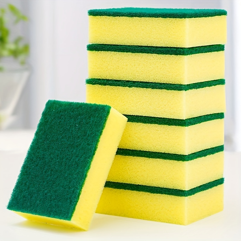 10PCS Durable Cleaning Scrubber Sponge Kitchen Sponge Sponges For Cleaning