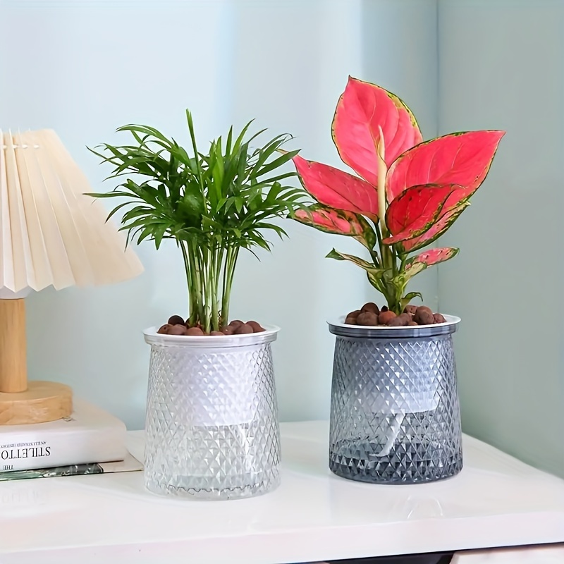 Maceta de cerámica nórdica para plantas, macetas decorativas de lujo para  oficina, escritorio, suelo, hogar, sala