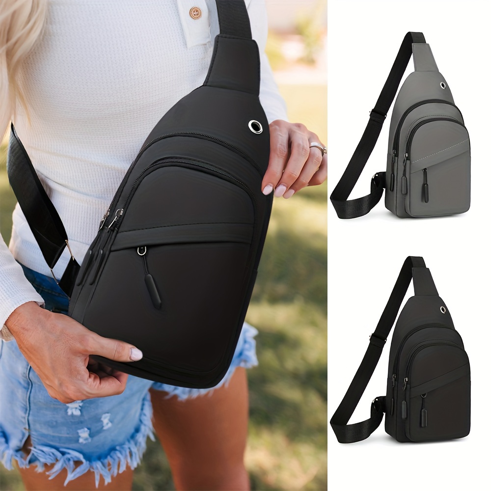 thumbnail image 2 of Travel Women Men Male Waist Bag Pack Casual Functional Belt Shoulder Bag Sports Belt Pouch Phone Money Chest Bag Fanny Hip Bags 2 of 14