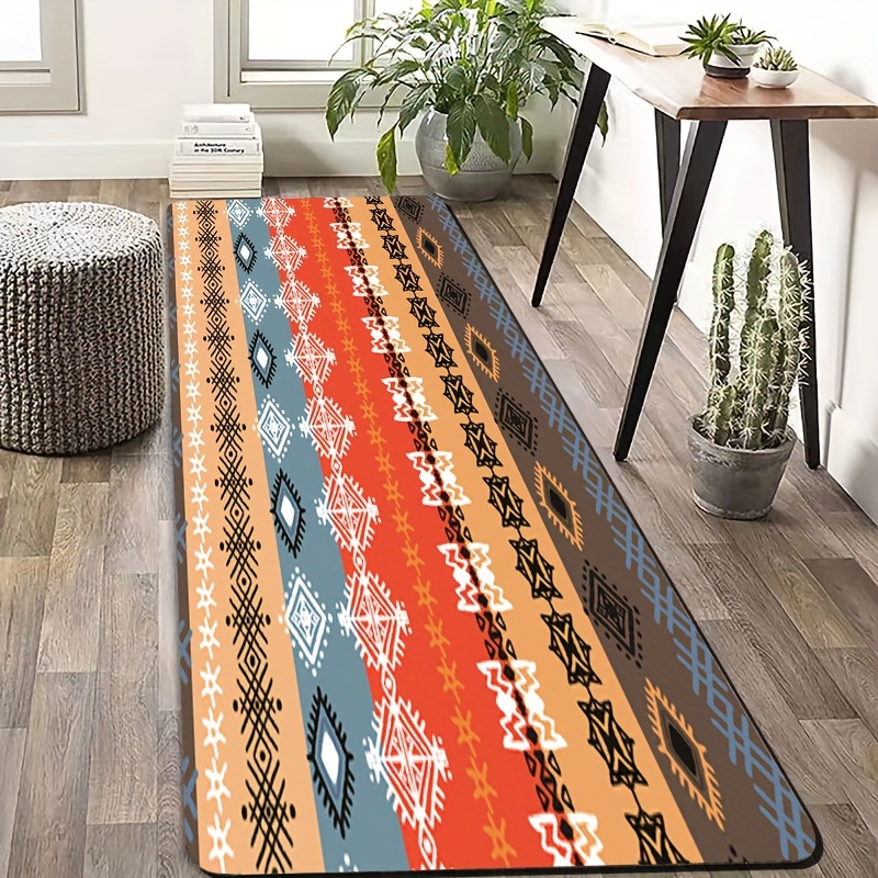 Bohemian Traditional Area Floor Mat Home Entry Door Floor - Temu