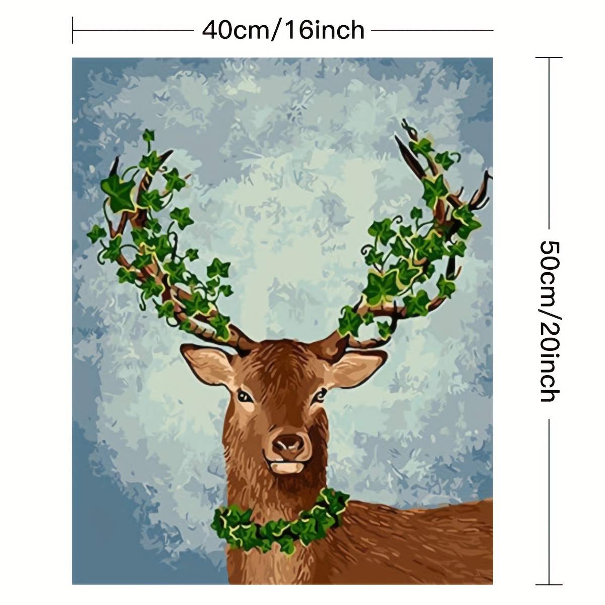 Paint Numbers Adults Deer Diy Digital Oil Painting Acrylic - Temu