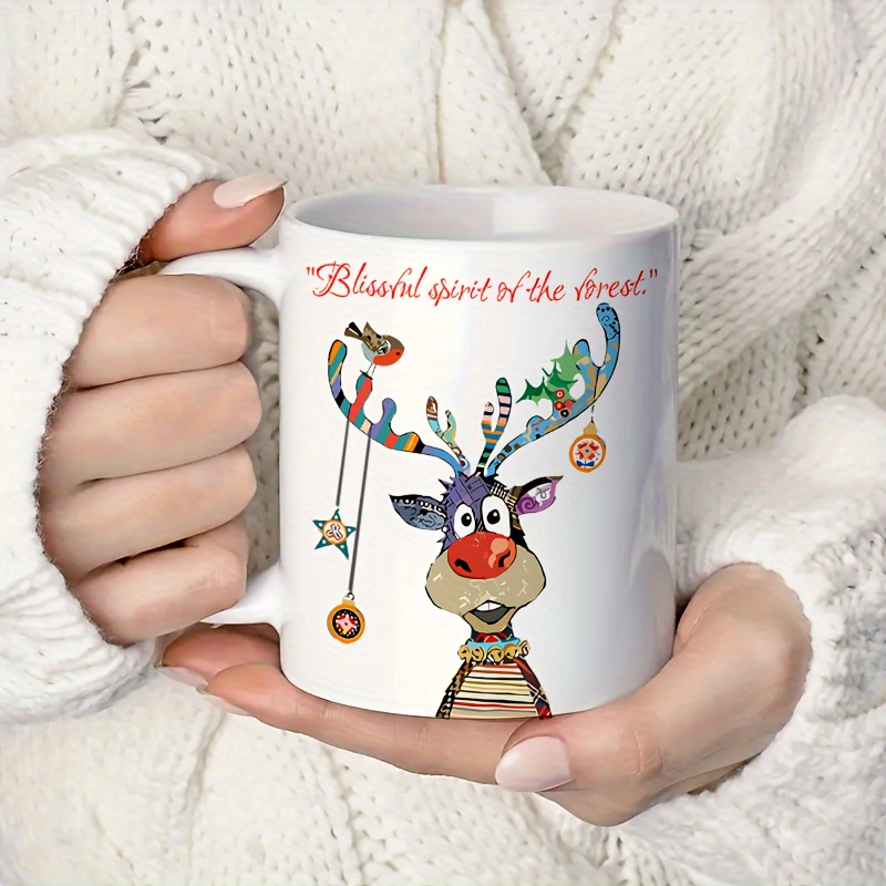 Winter Reindeer Mug for Boys