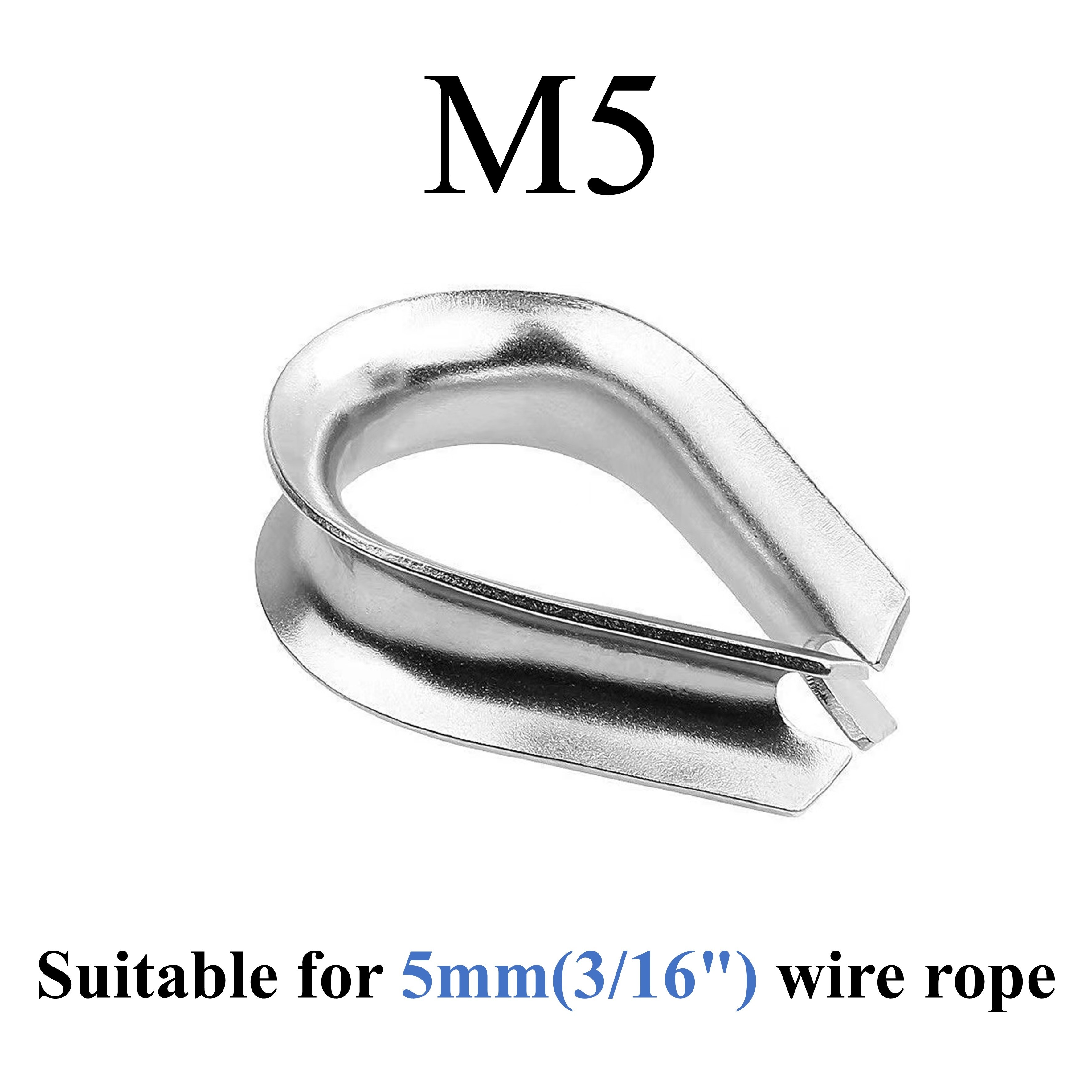 Heavy Duty Wire Rope Thimbles - Industrial Wire Rope