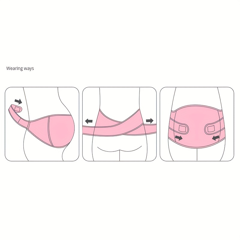 Maternity Adjustable Breathable Belly Band for Pregnancy Support