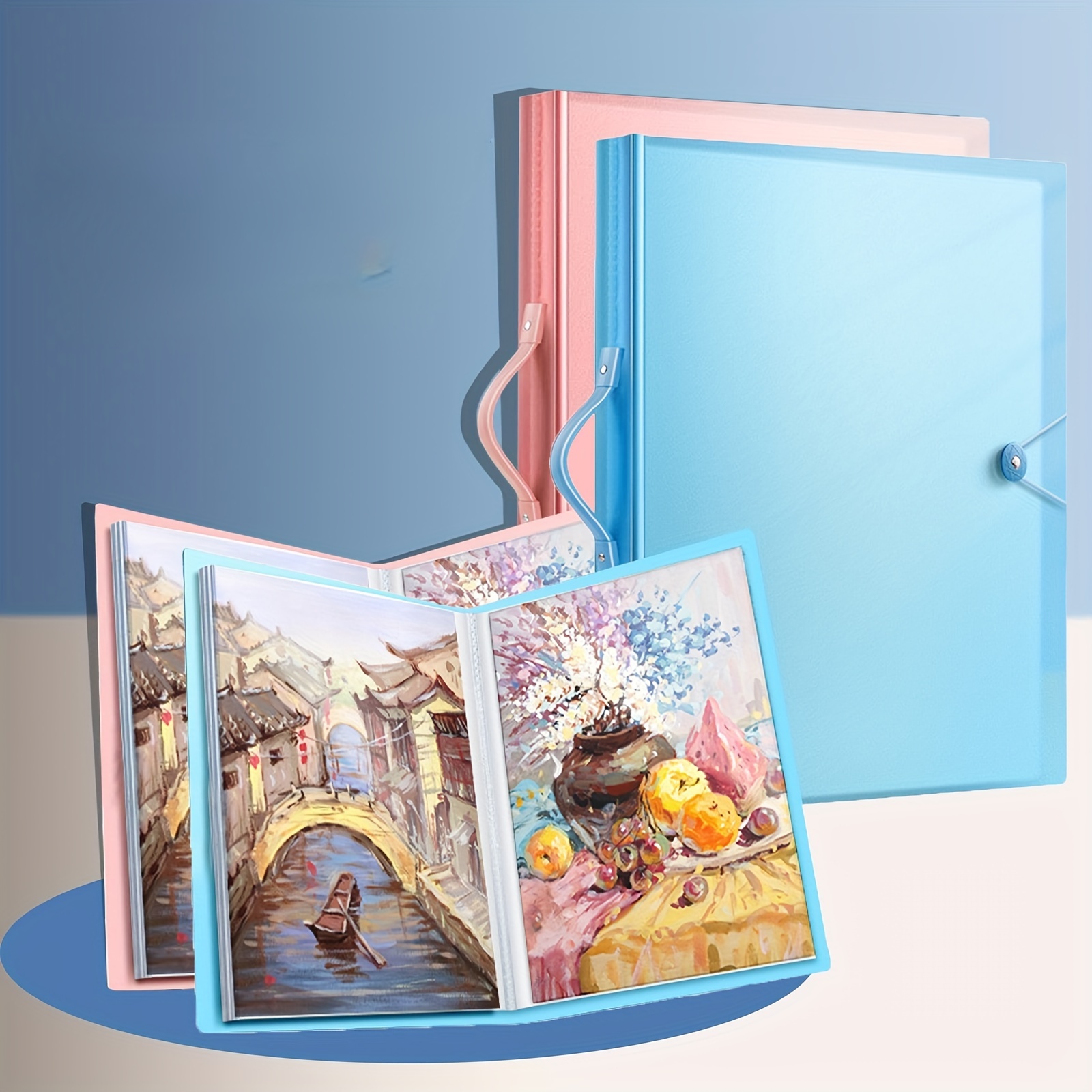 ARTDOT A1/A2/A3 Storage Book for Diamond Art Portfolio Folder