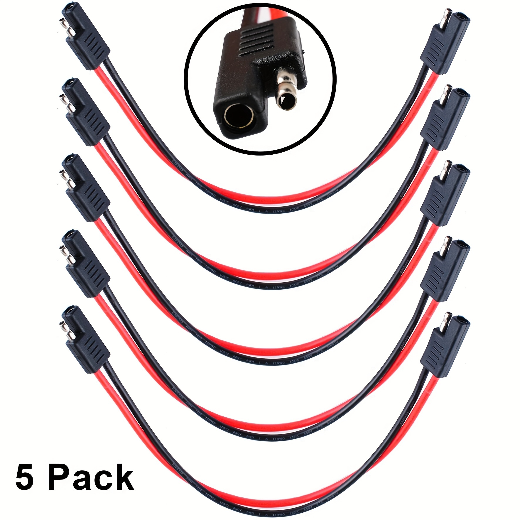 2 Pin Quick Disconnect Wire Harness Sae Connector Heavy Duty - Temu