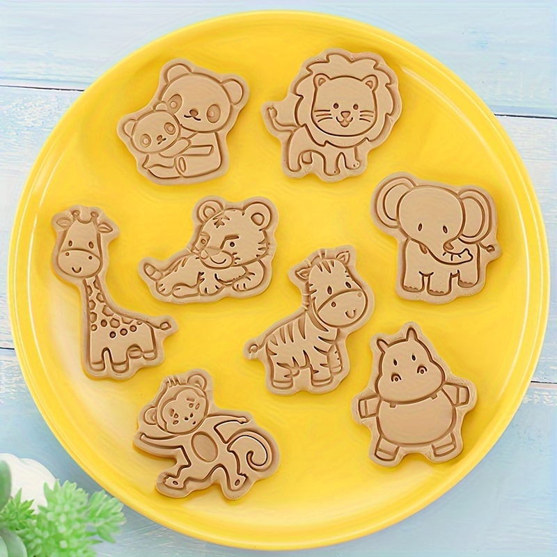 8 Pezzi, Formine Per Biscotti Animali Della Foresta, Goffratore Per Biscotti,  Set Di Formine Per Pasticceria, Stampi Per Biscotti, Utensili Da Forno, Accessori  Da Cucina - Temu Italy