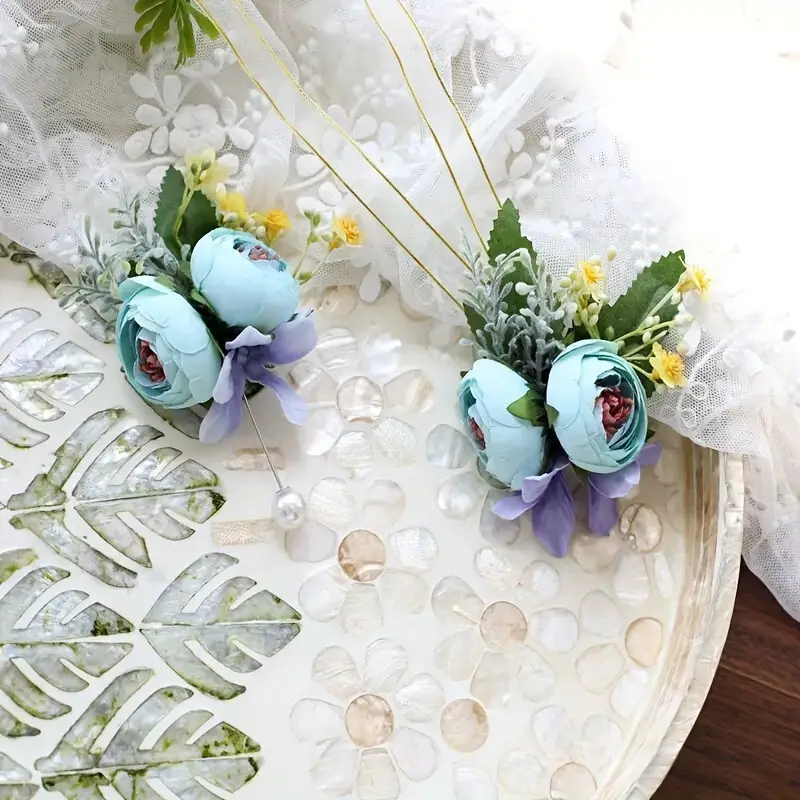 Wrist Corsages For Wedding Wedding Wrist Flowers Corsage For - Temu