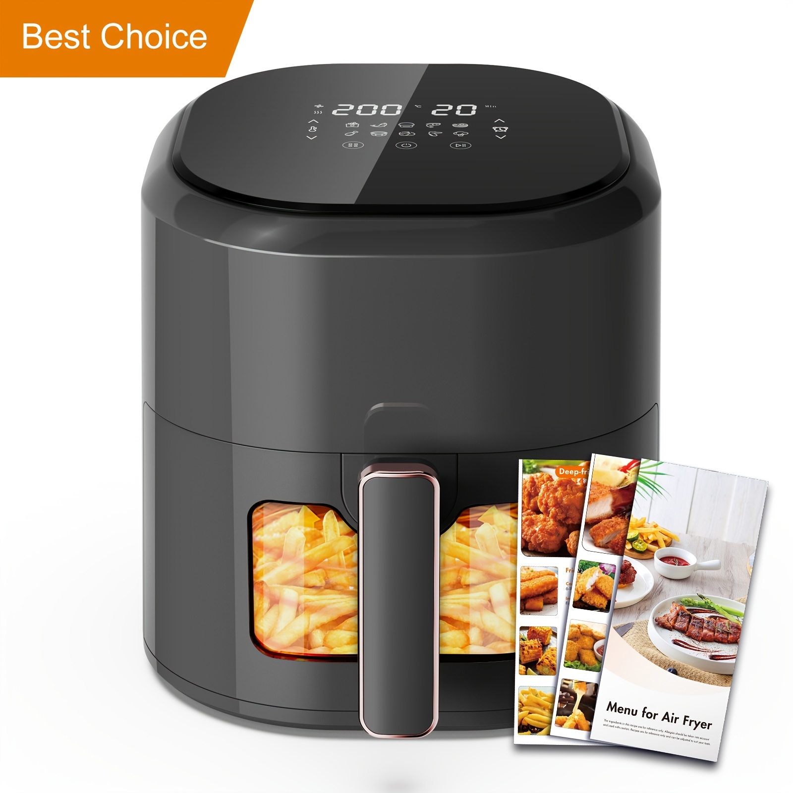 Revolutionize Your Cooking With The Portable Mini Air Fryer - Temu