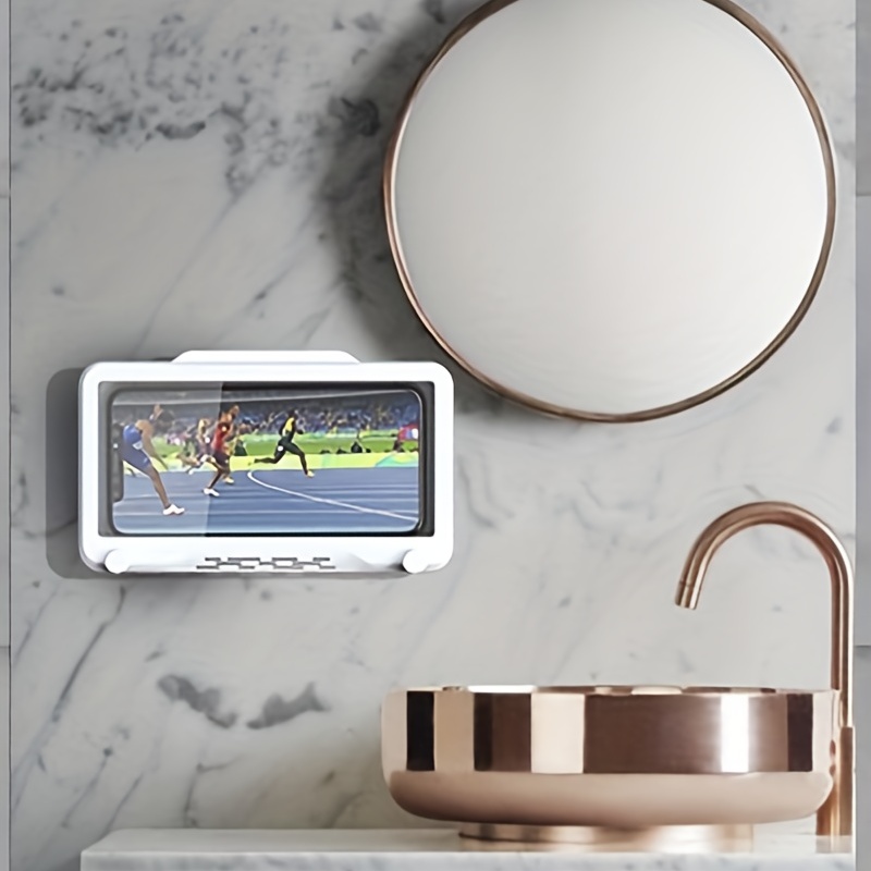 Waterproof Phone Box Wall Mount Holder
