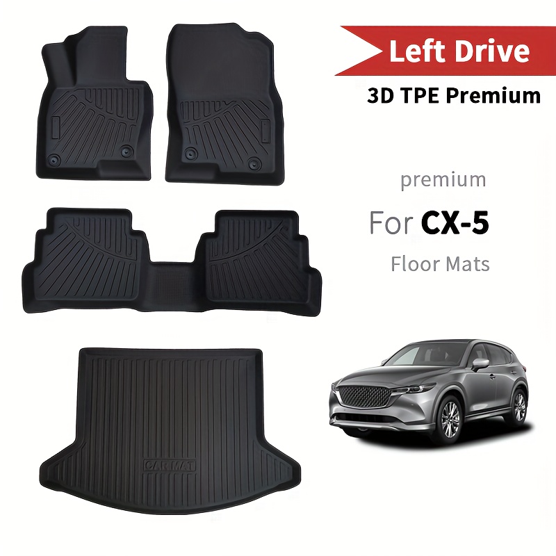 For For Cx 5 2017 2024 3d Tpe Premium All Weather - Temu