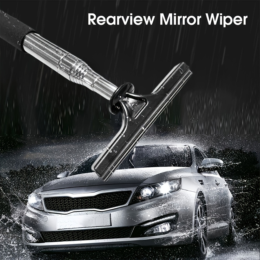 1pc Water Removal, Anti Rain Wipers, Vacuum Wipers, Rearview Mirrors, Water  Removal, Anti Fog, Retractable Wipers