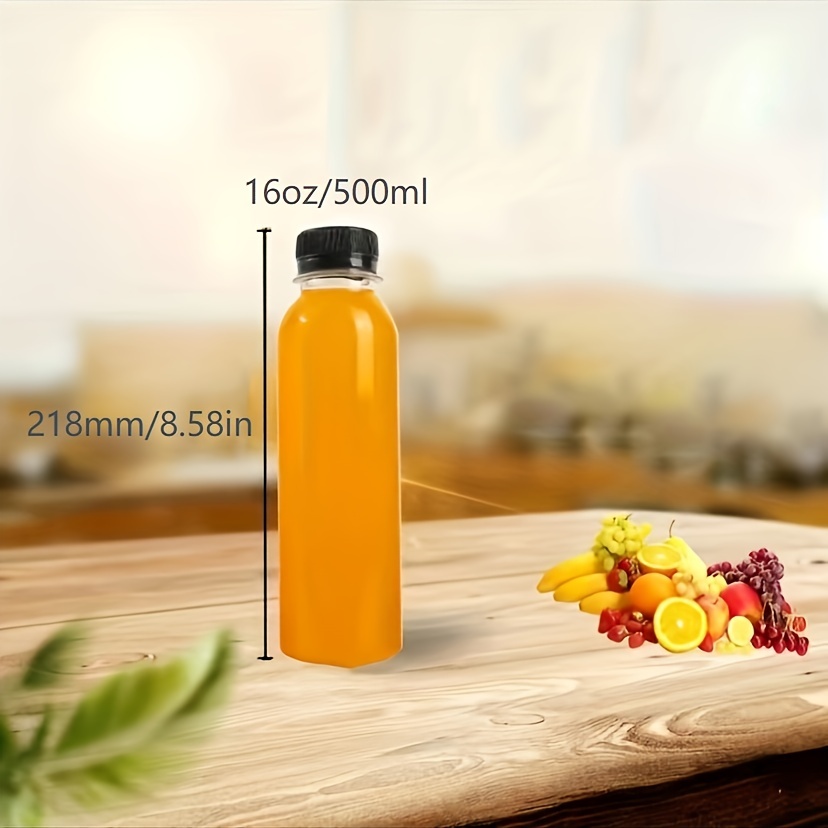 10pcs Empty Spice Bottles with Lid Reusable Plastic Containers for
