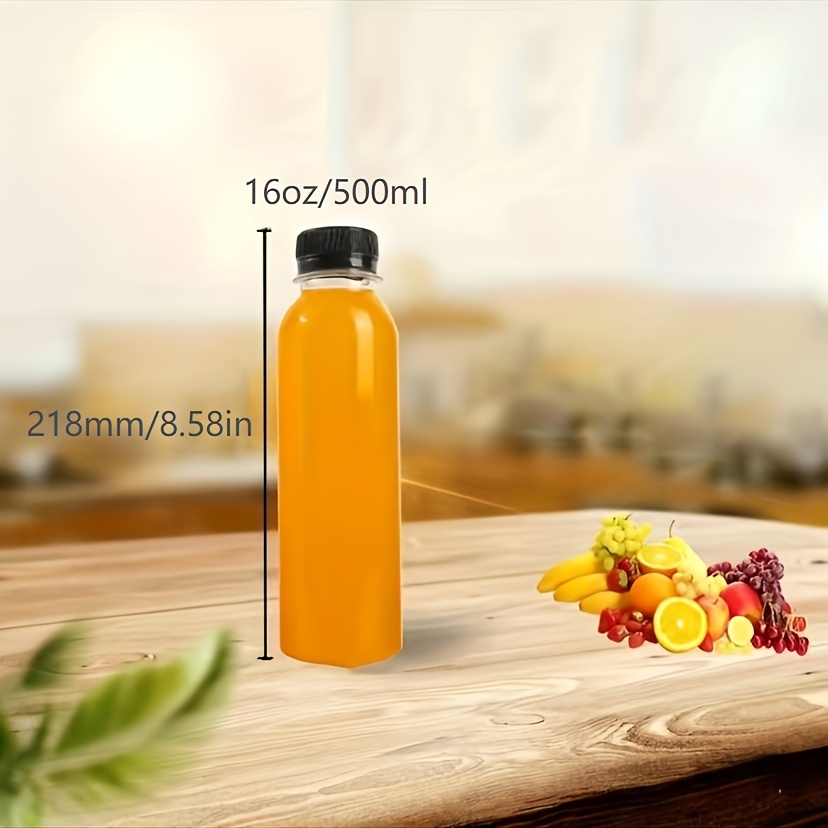 Water Bottles Plastic Juice Bottles Clear Bulk Beverage - Temu