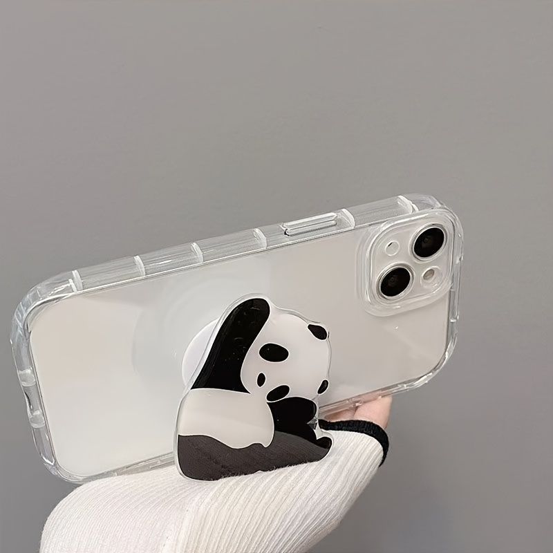 Cartoon Panda Design Hand Grip Handle 360 Rotating Phone Holder Stand For  Mobile Phone Accessories | High-quality & Affordable | Temu
