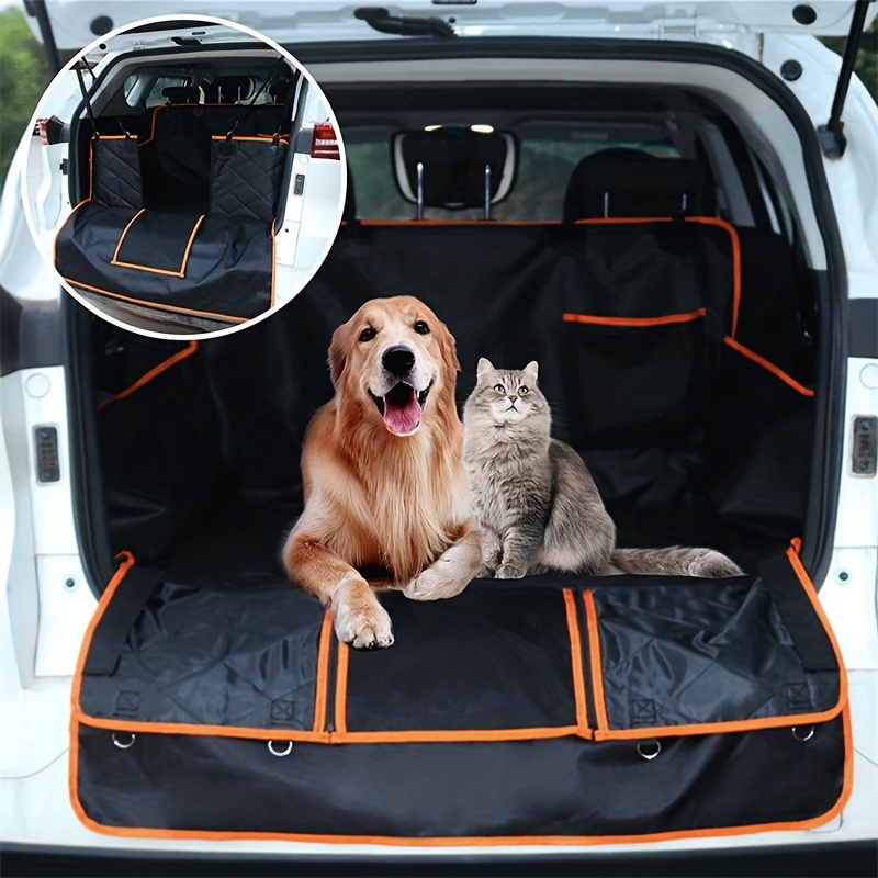 Funda impermeable para asiento de coche para perro, manta protectora para  maletero, 2 en 1