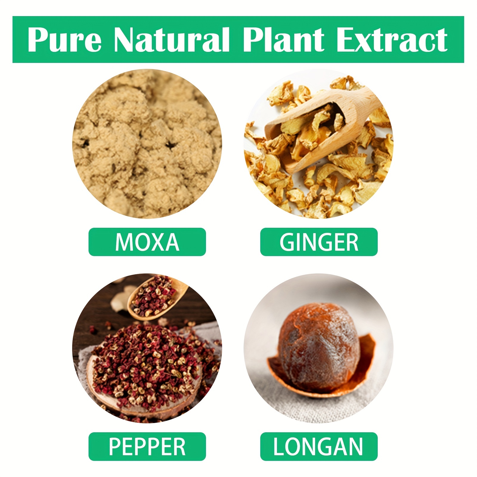 30Pcs Mugwort Natural Cleanse Patches for Belly