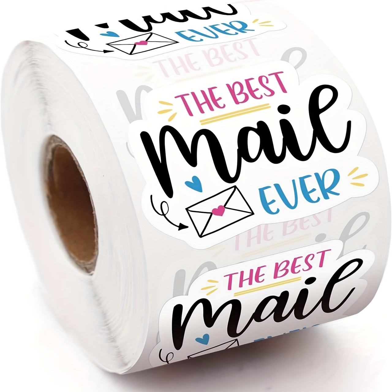 Dropship 500pcs/roll Happy Birthday Stickers Roll; 2.5cm Round Happy Birthday  Stickers Lables For Gift Wrapping to Sell Online at a Lower Price