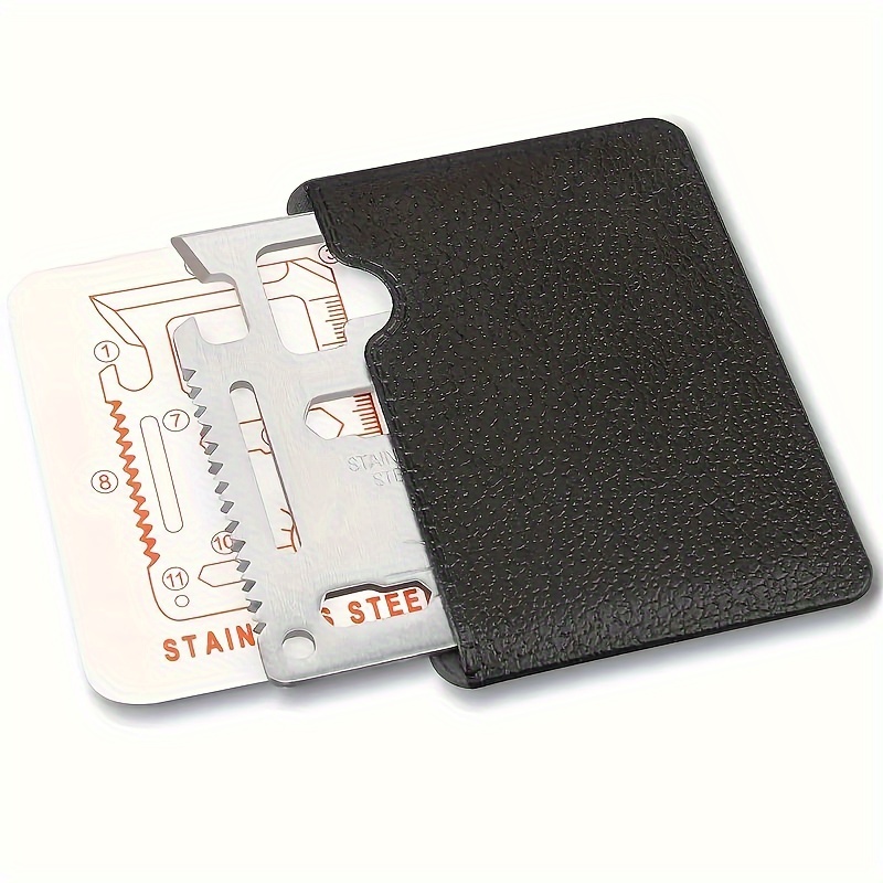 Creative Stainless Steel Multifunctional Tool Card Metal - Temu