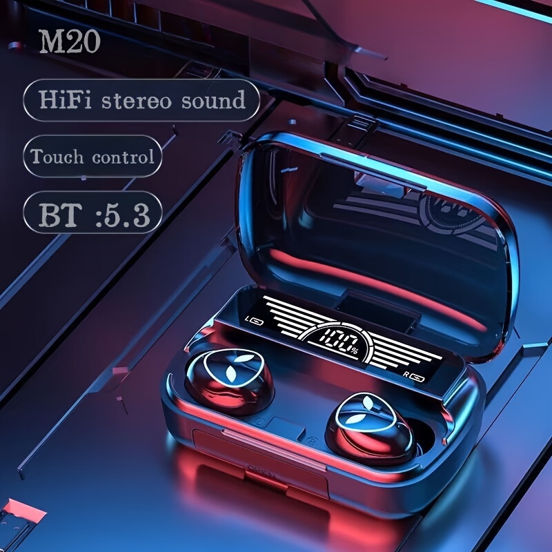  Xiaomi Mi True Auriculares inalámbricos básicos 2, auriculares  inalámbricos Bluetooth 5.0 anti-sudor IPX4 True Stereo Bluetooth  auriculares con micrófono : Electrónica