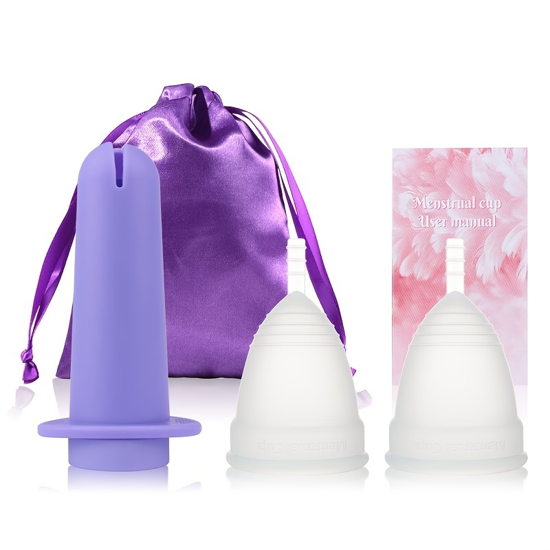 Menstrual Cup Booster Easy Use Silicone Cup Set Women's - Temu