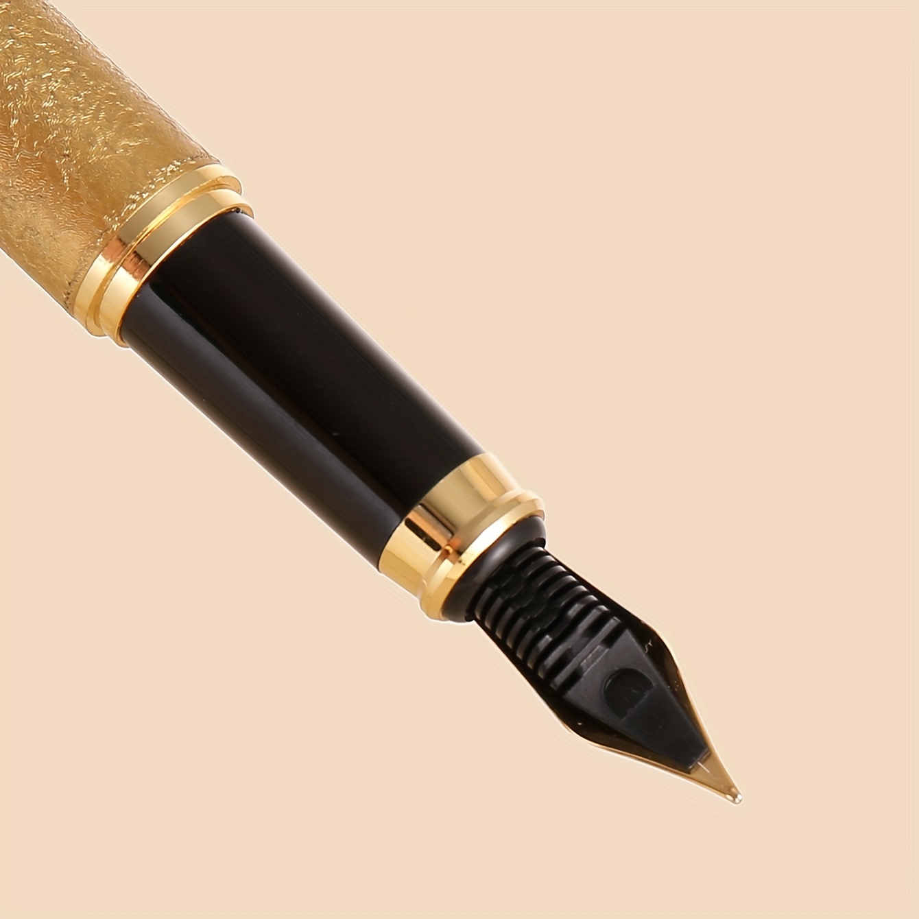 1buc Suport Stilou Din Metal Mat Stilou Scris Zilnic Birou De Afaceri Penita Iridiu 0,5 Mm Pix Caligrafie detalii 5