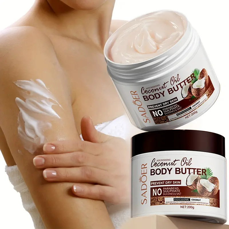 Coconut Butter Body Lotion Long Lasting Fragrance Nourishing - Temu