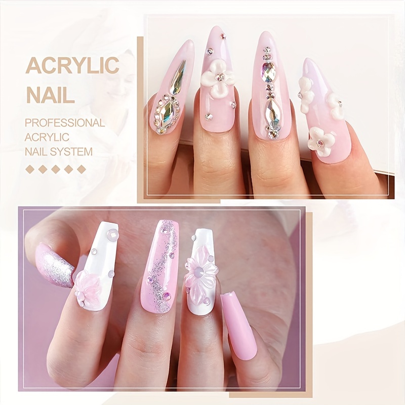 Nail Art Acrylic Set Professional Manicure Nail Polish Set with
